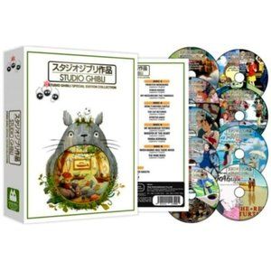 Studio Ghibli Special Edition Collection 25 Movies (DVD 9-Disc) /Hayao Miyazaki!